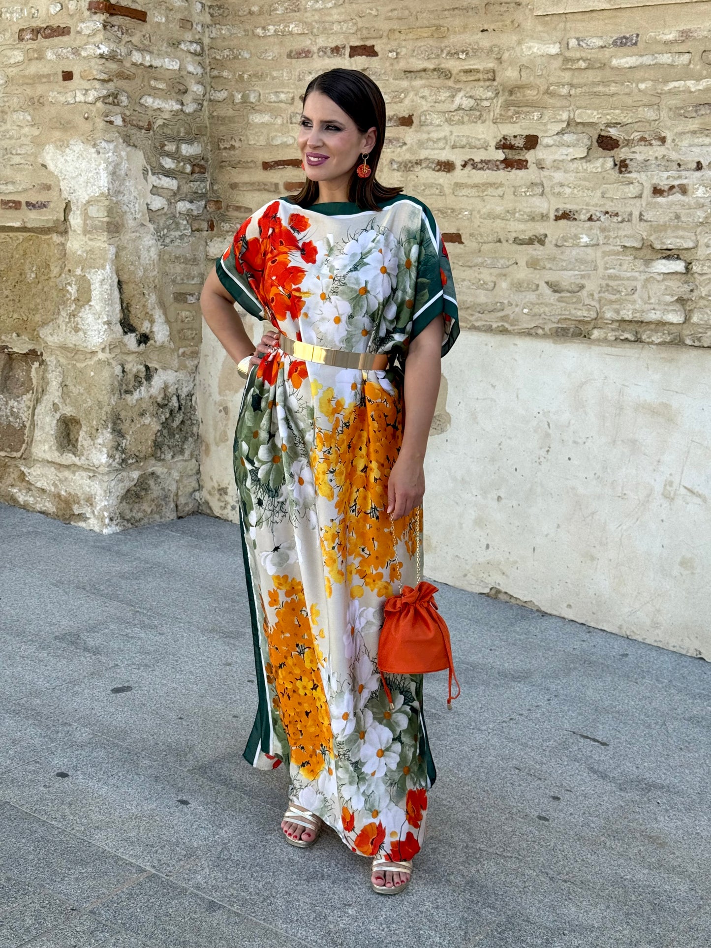 Vestido Elvira Flores