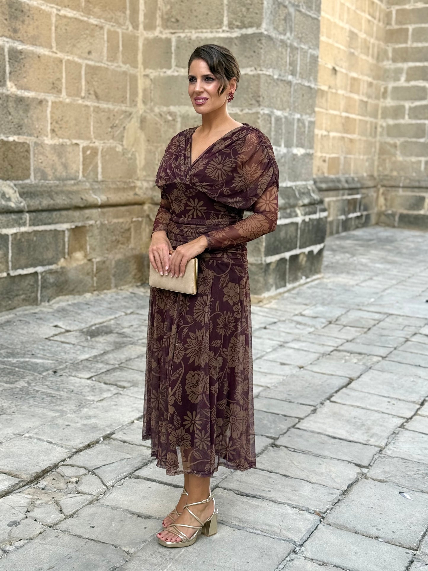 Vestido Graciela Estampado