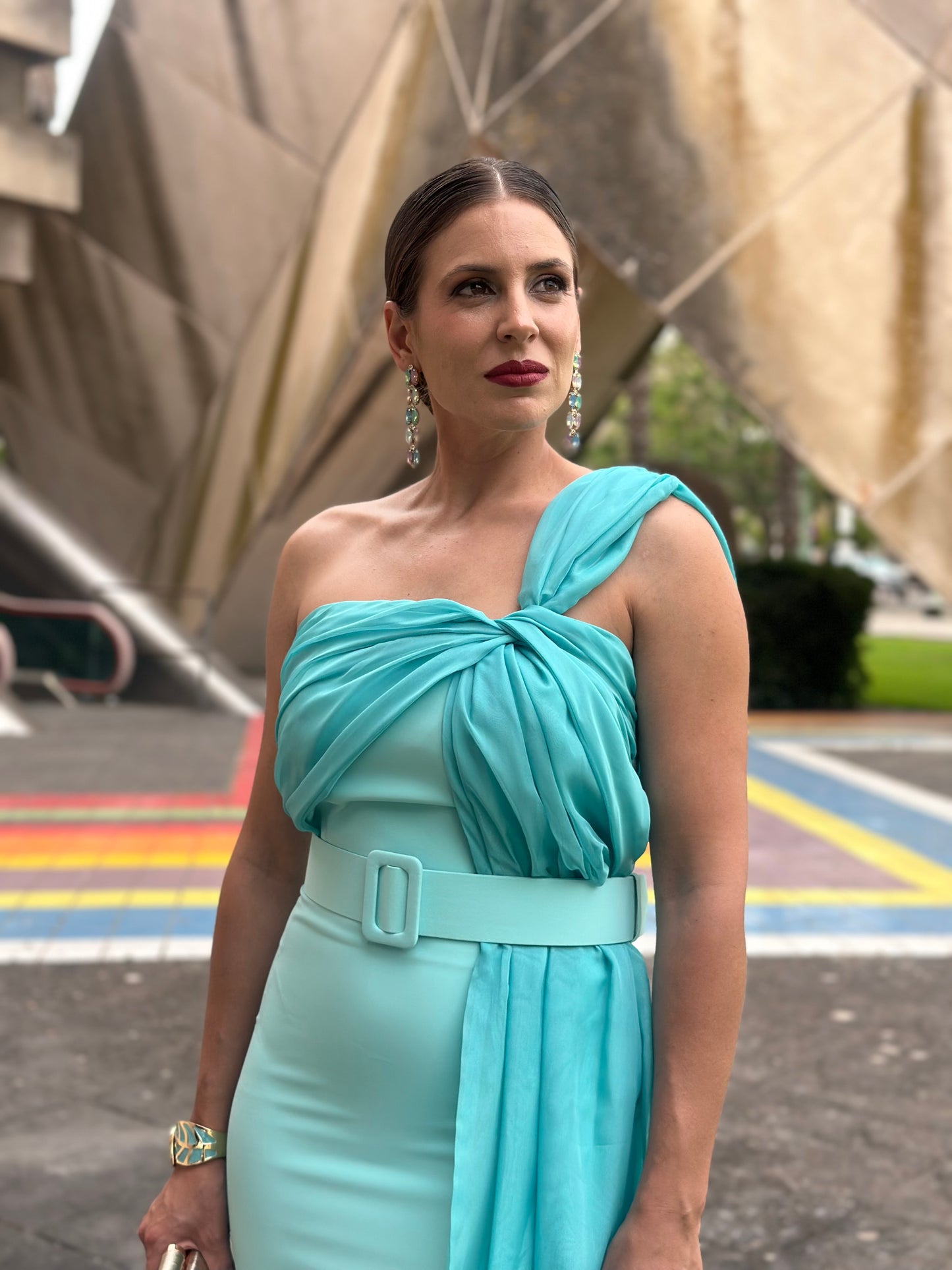 Vestido Serena Verde Pastel