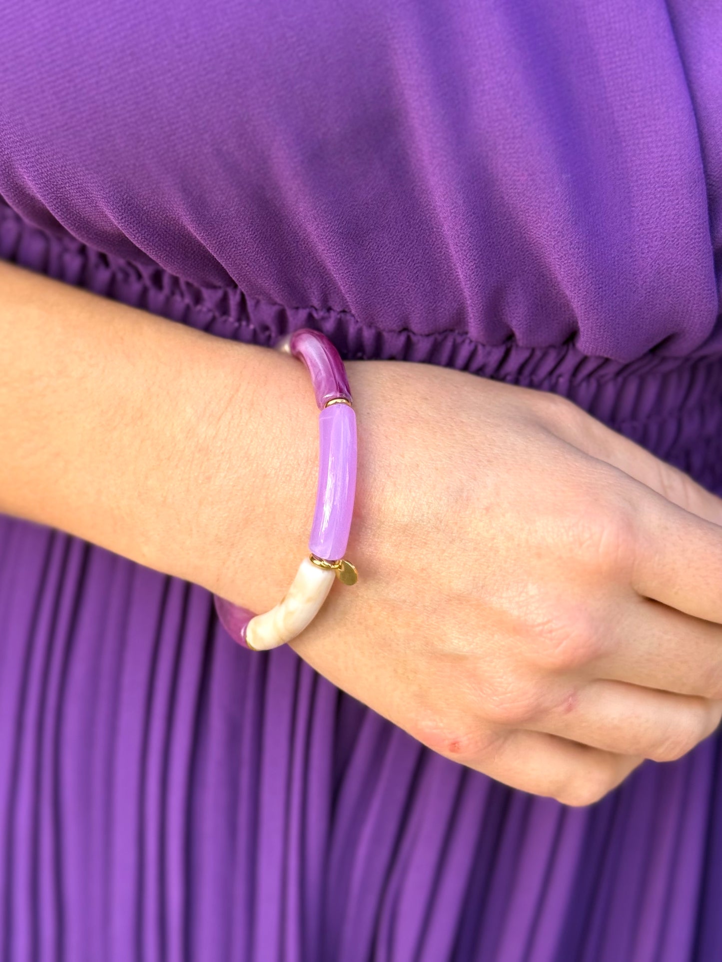 Pulsera linda Morada