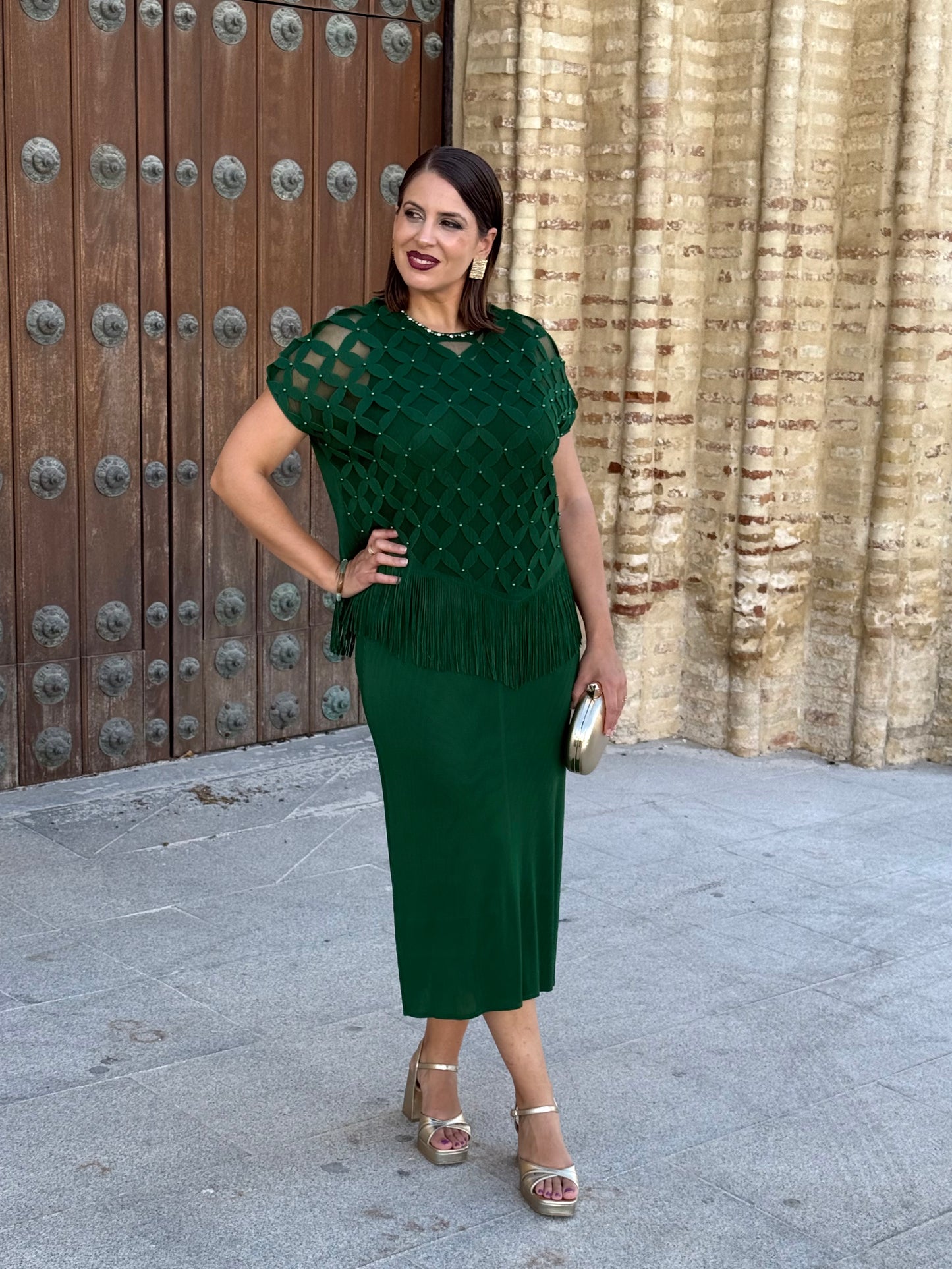 Vestido Esmeralda Verde