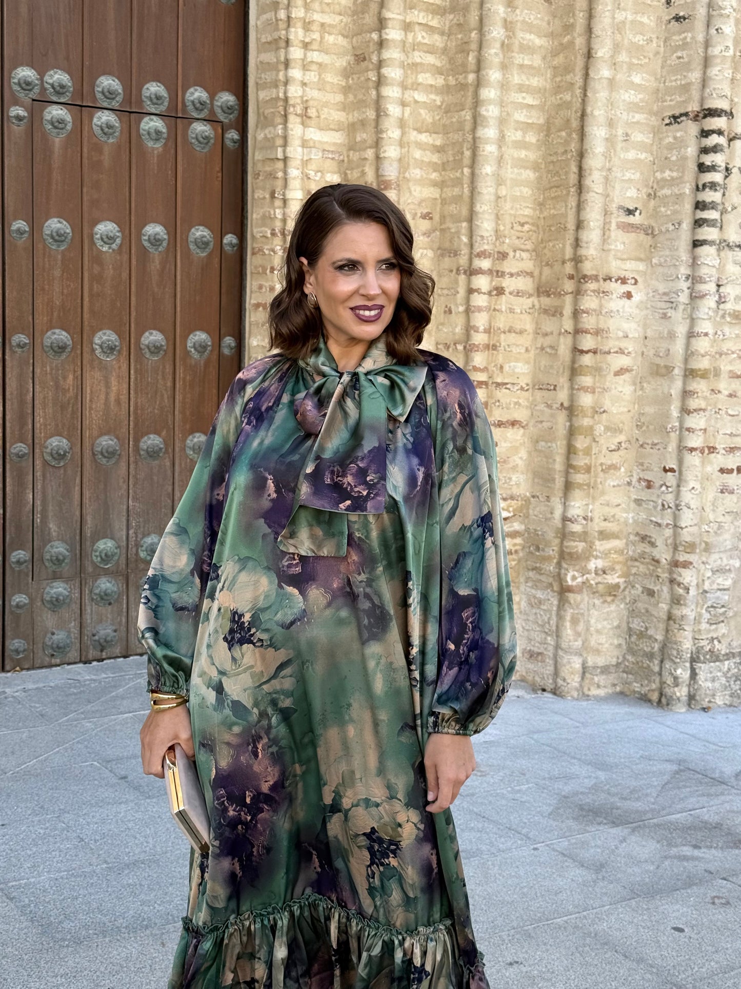 Vestido Karol Petróleo