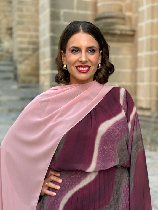 Capa de Gasa Rosa Claro