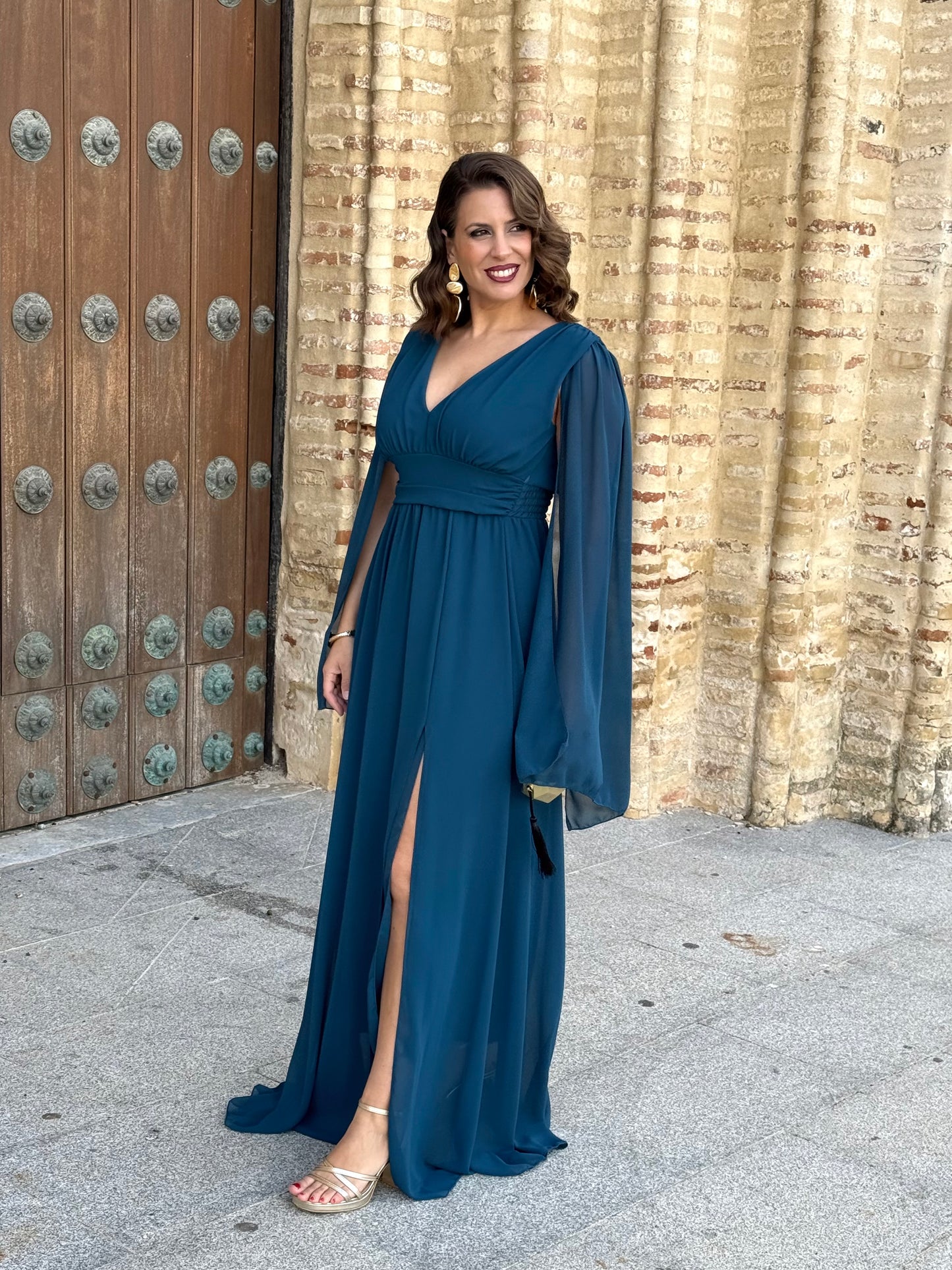 Vestido Antonela Petróleo