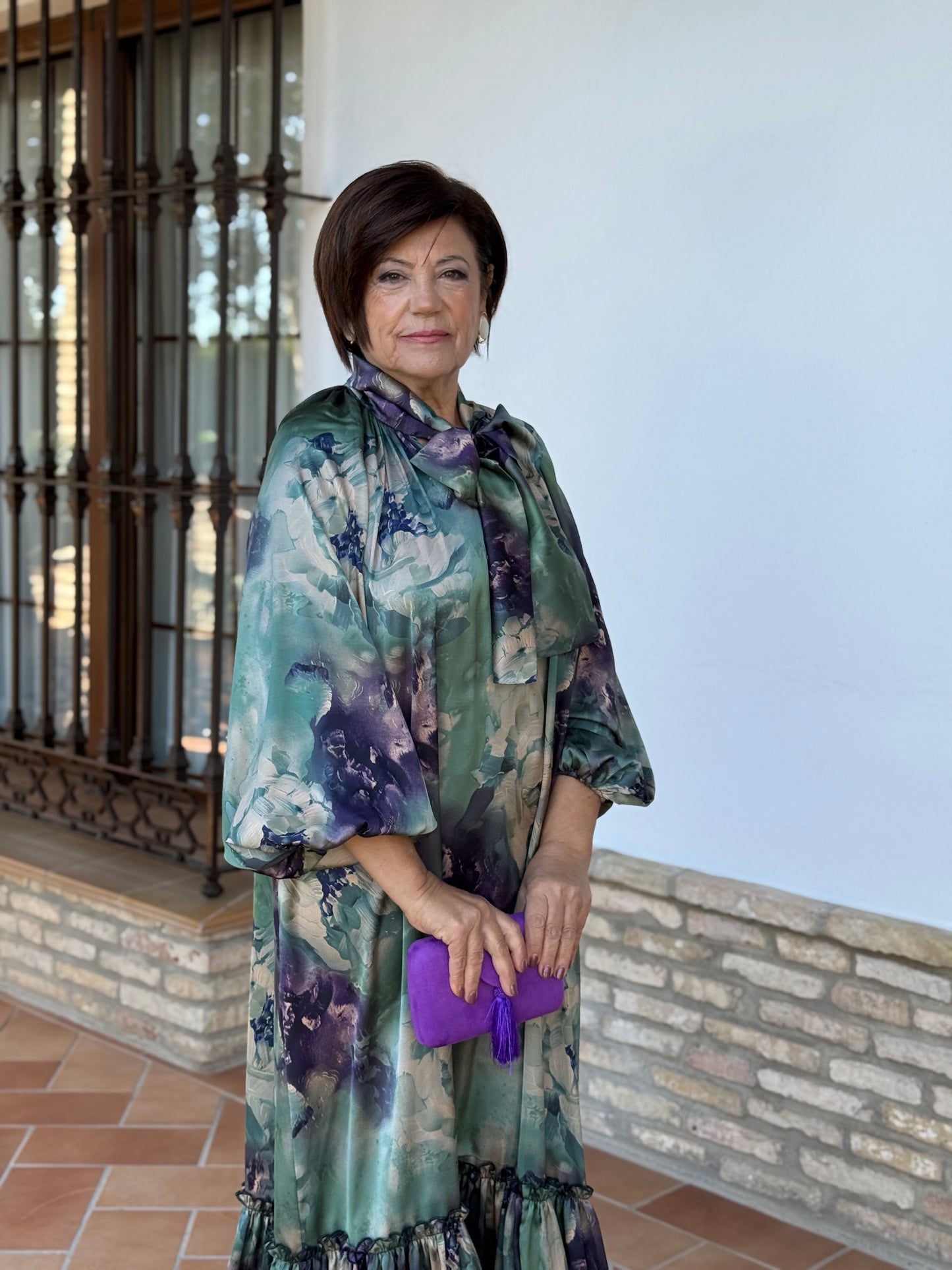 Vestido Karol Petróleo