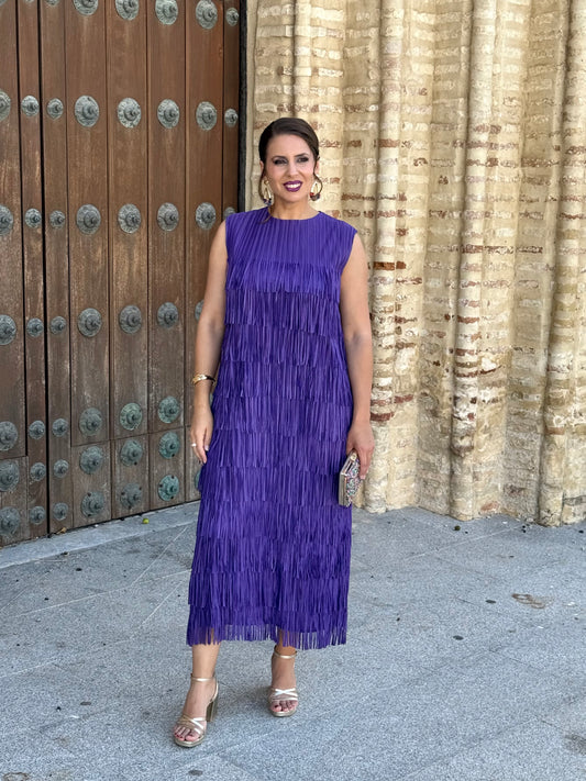Vestido Belmira Morado