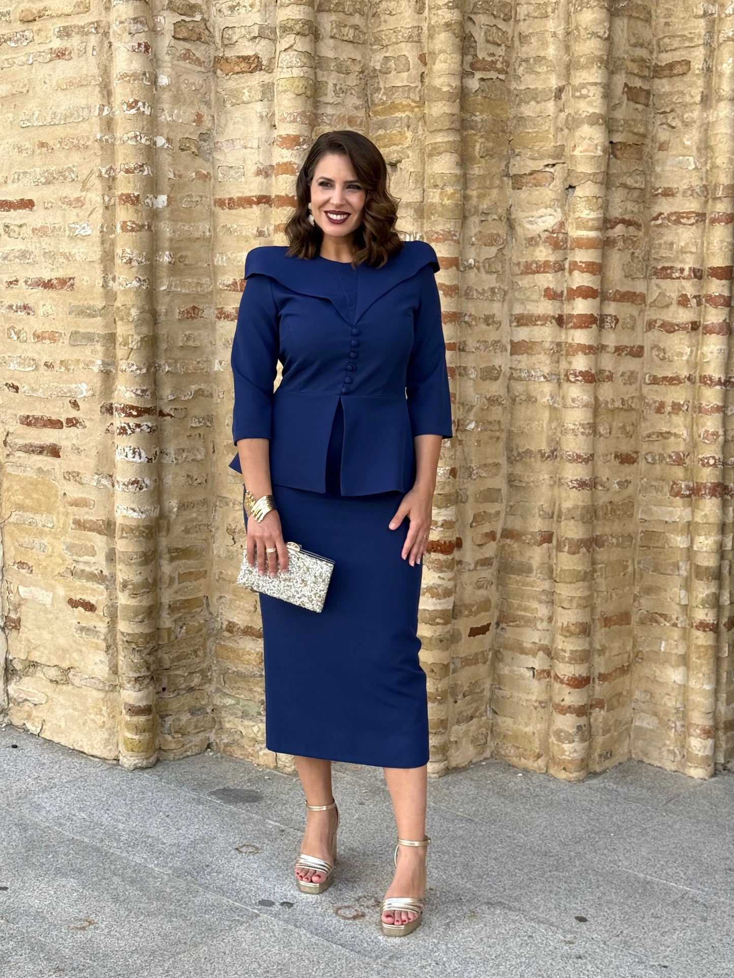 Vestido Aljarafe Azul Marino