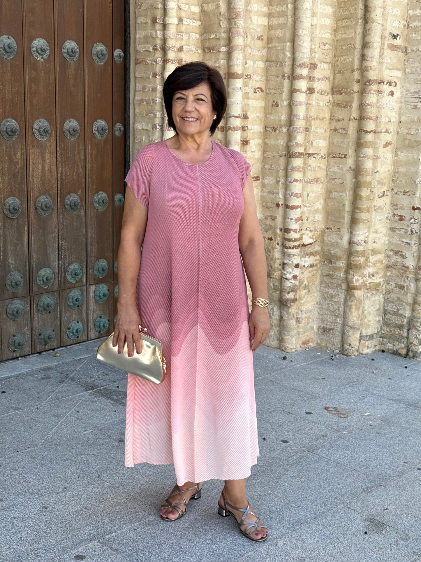 Vestido Avelline Rosa