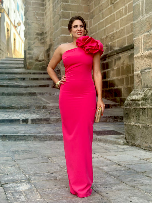 Vestido Rosaura Coral