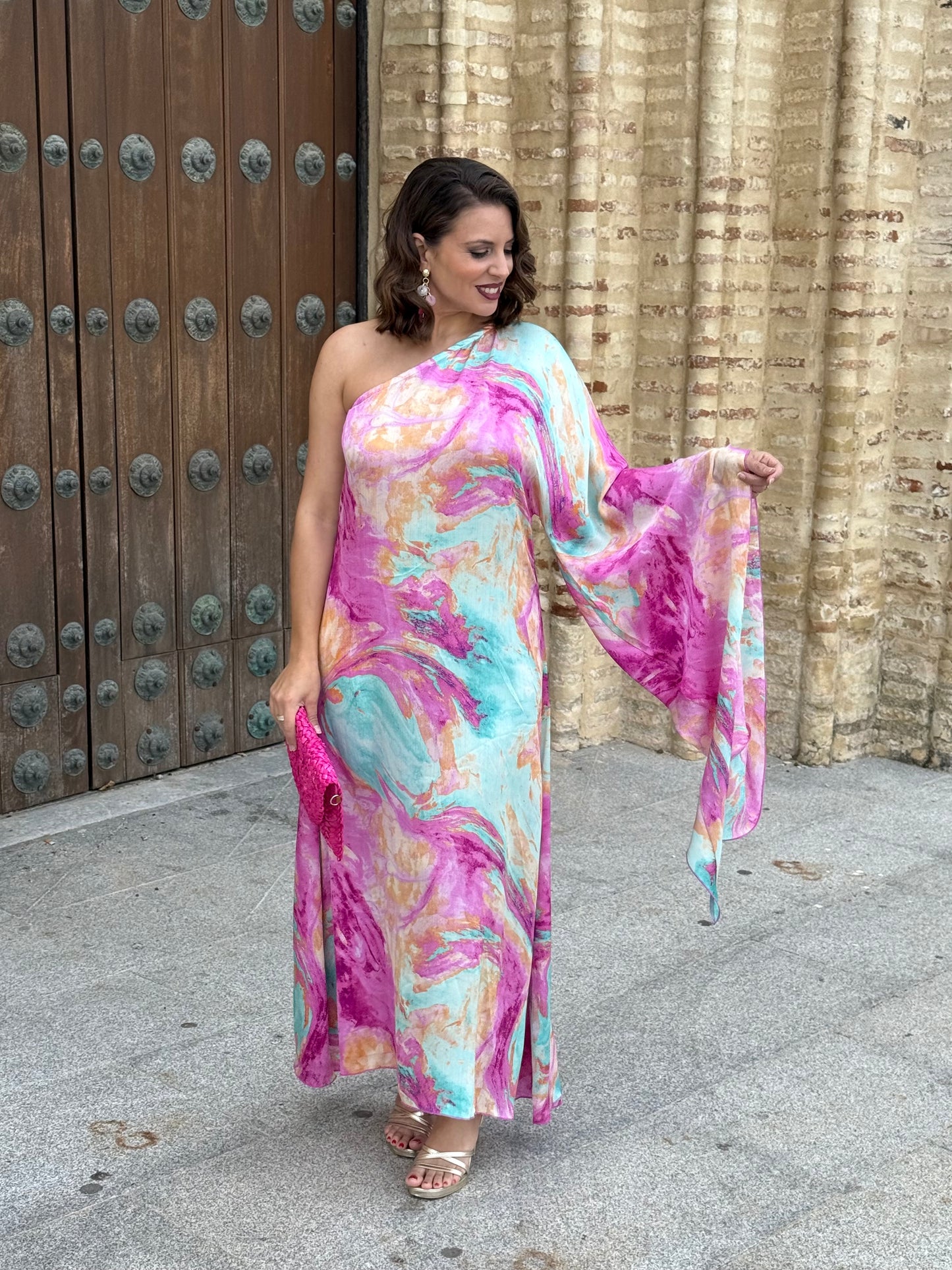 Vestido Casandra Rosa
