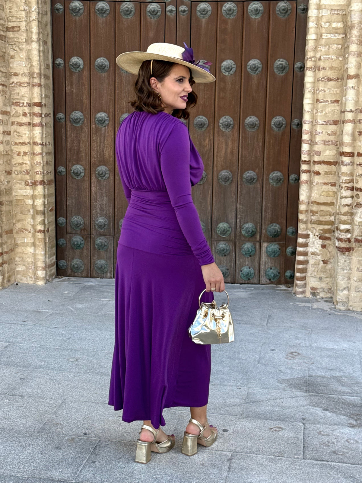Vestido Burano Morado