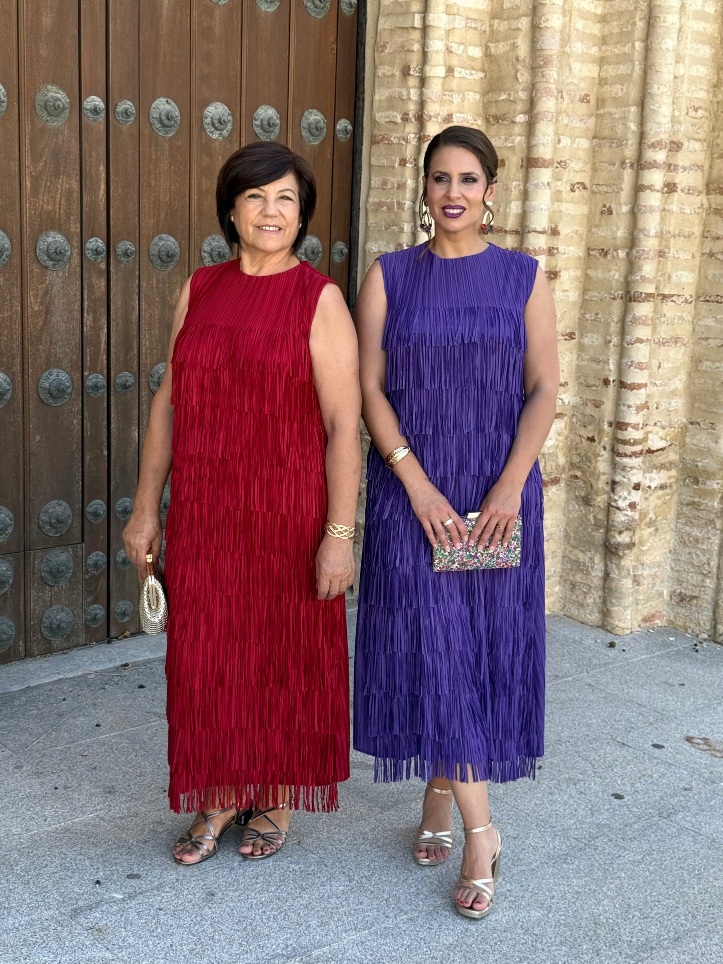 Vestido Belmira Morado