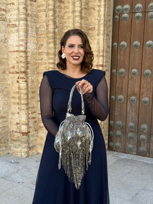 Limosnera Glam Plata