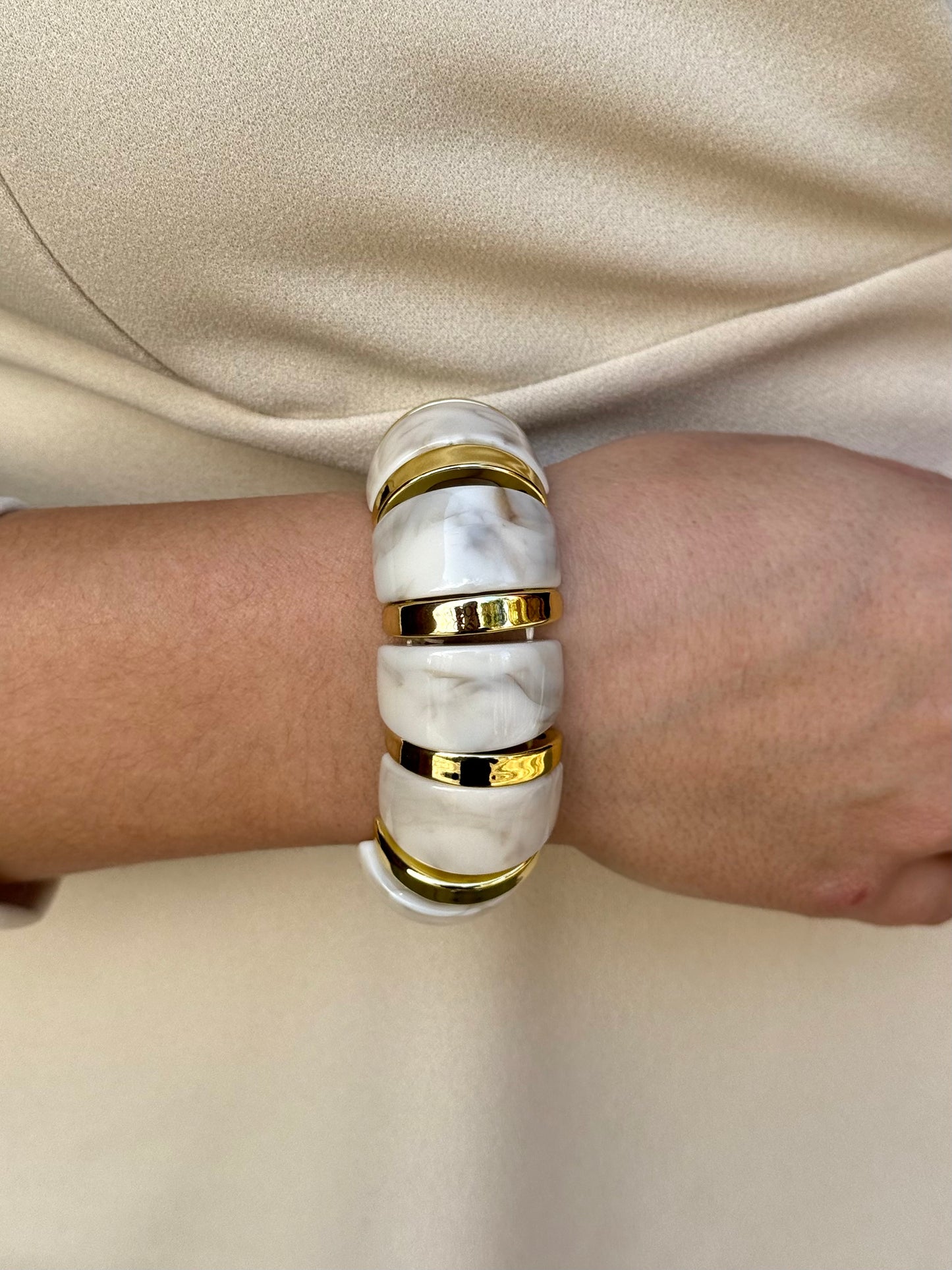 Pulsera Kenia Nácar