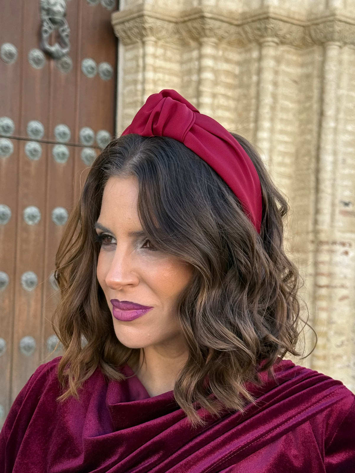 Diadema Nogal Granate