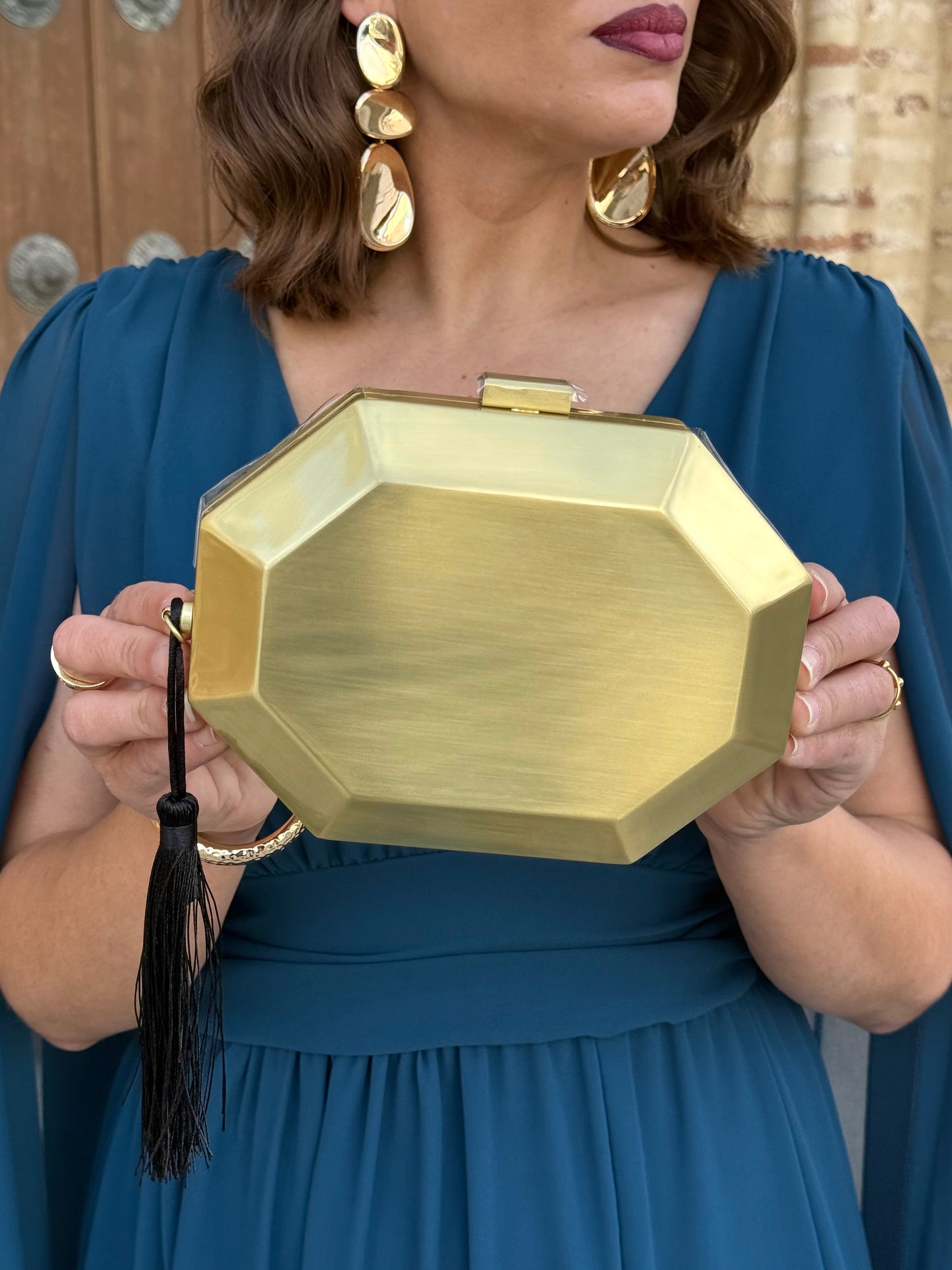 Bolso Cris Dorado