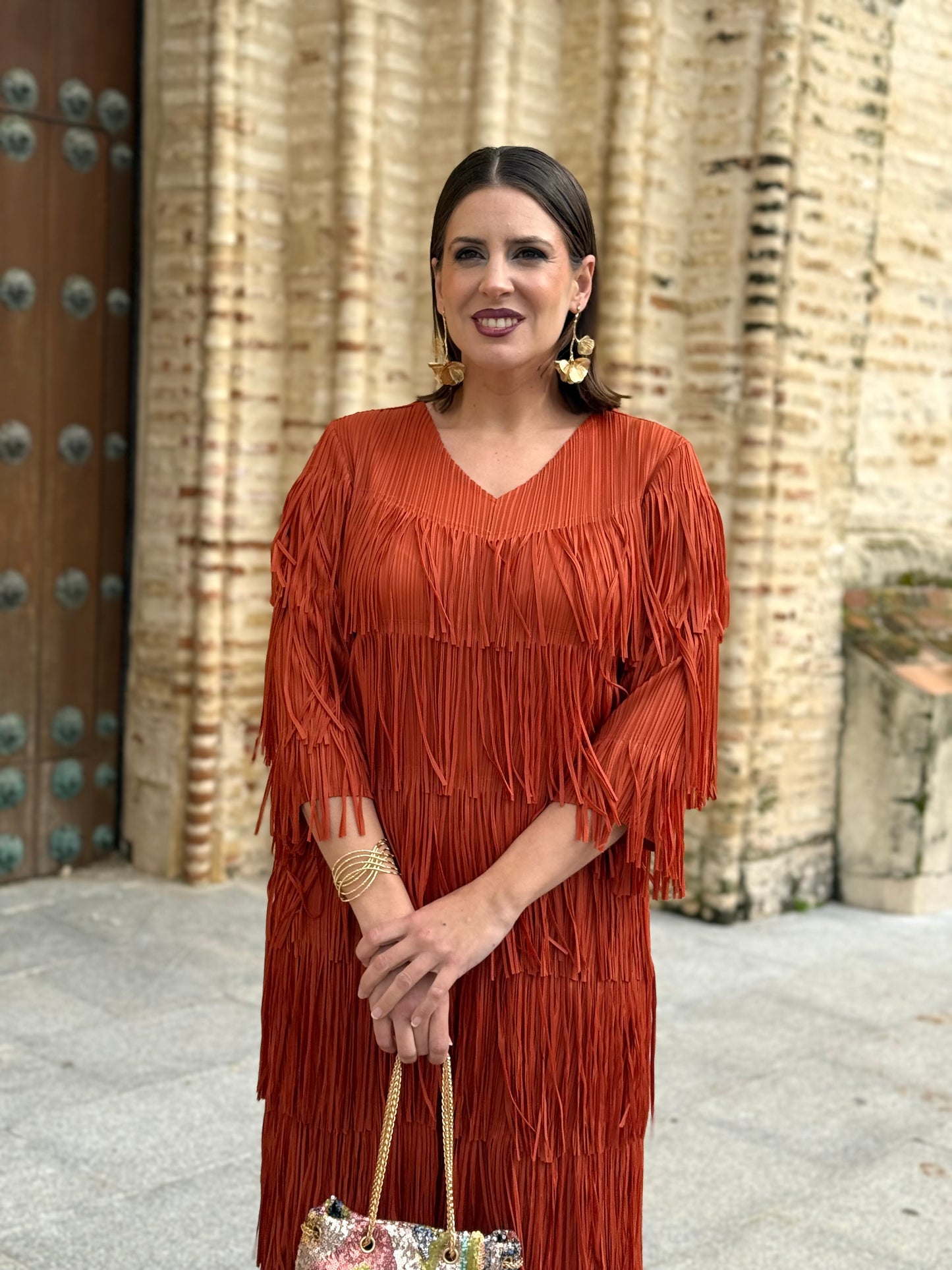 Vestido Sultana Teja