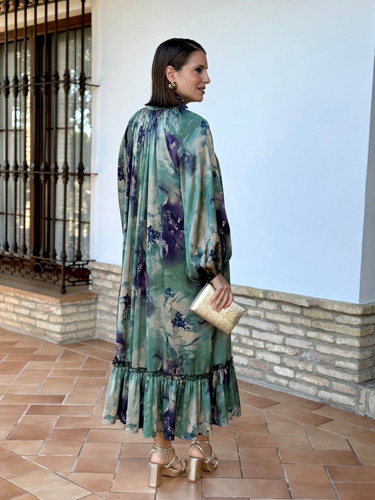 Vestido Karol Petróleo