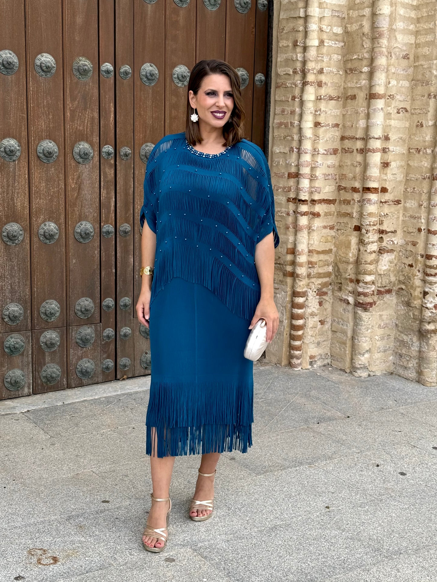 Vestido Soraya Petróleo