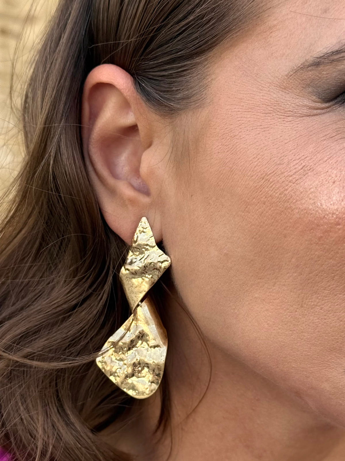 Pendientes Olivia Dorado