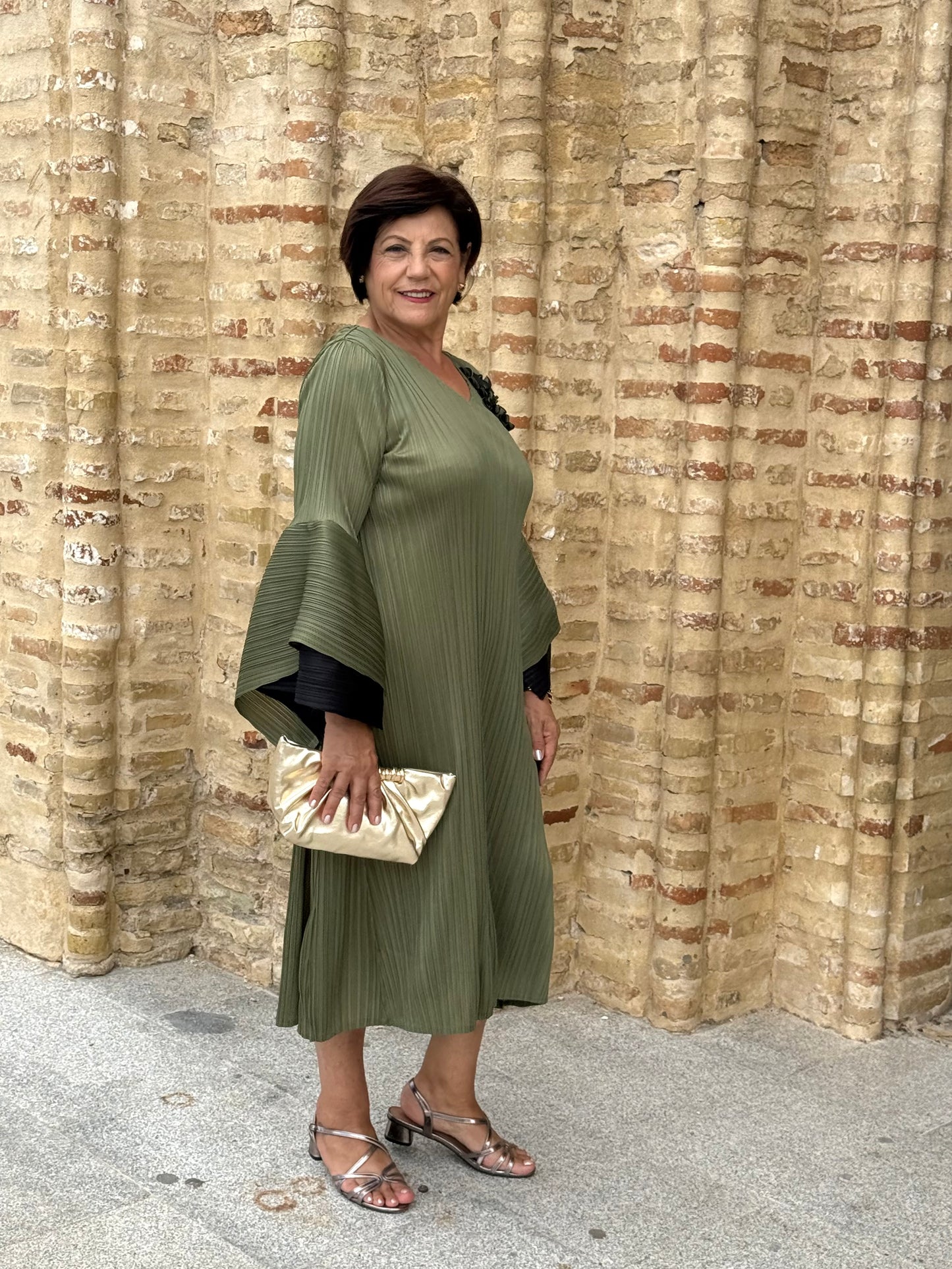 Vestido Miranda Verde Kaki