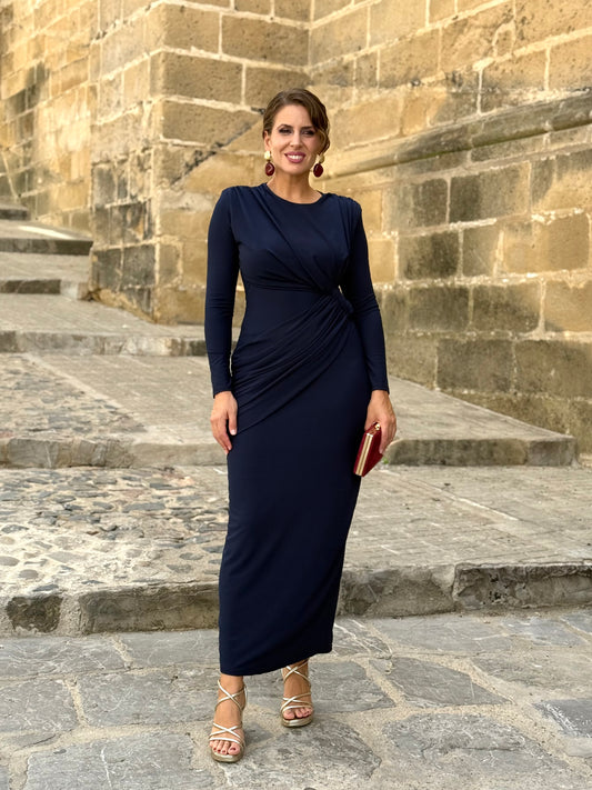 Vestido Cayetana Marino