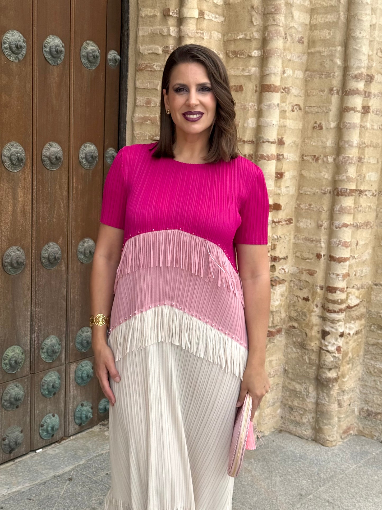 Vestido Berta Rosa