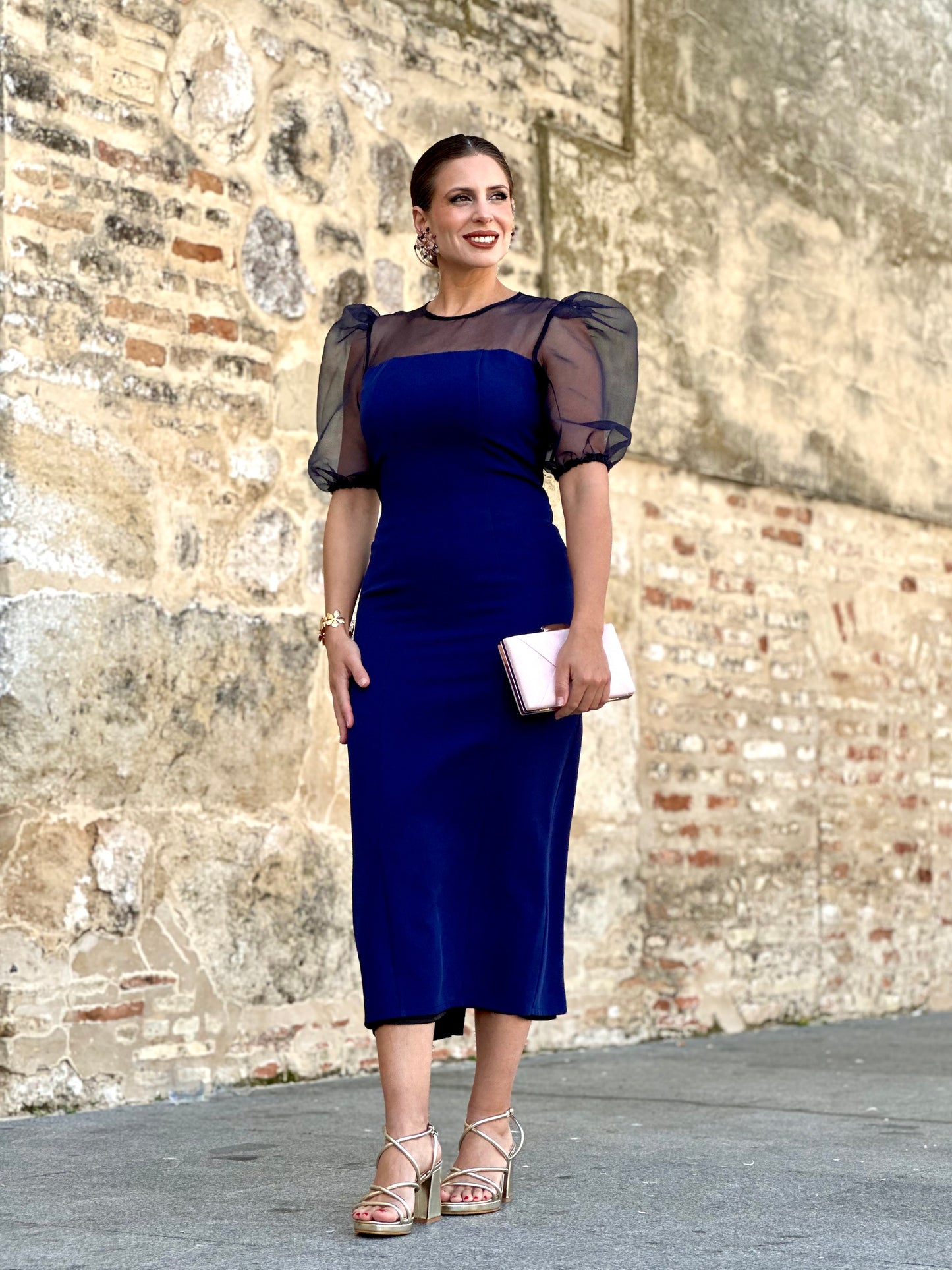 Vestido Mijas Azul Marino