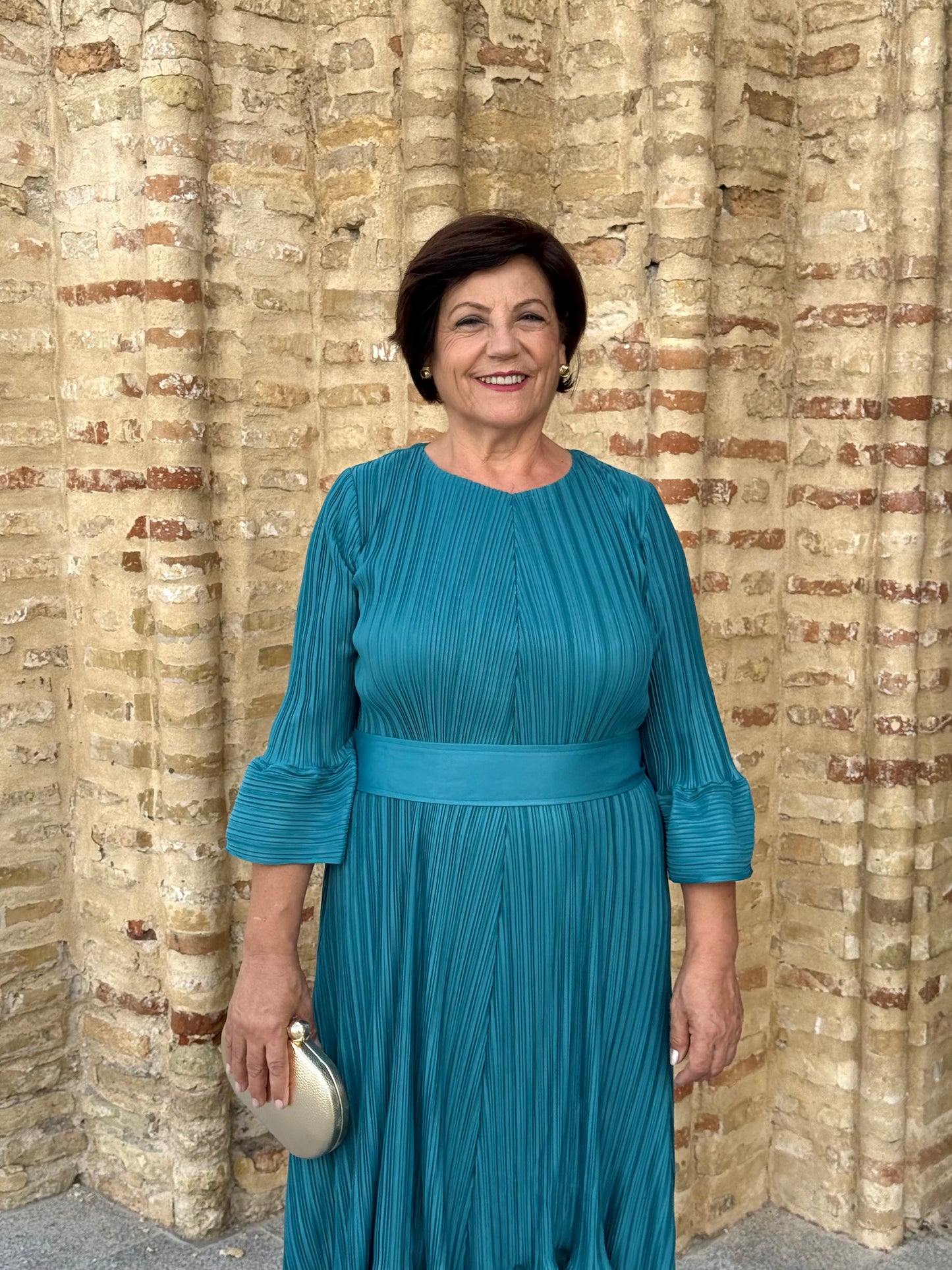 Vestido Nerja Petróleo