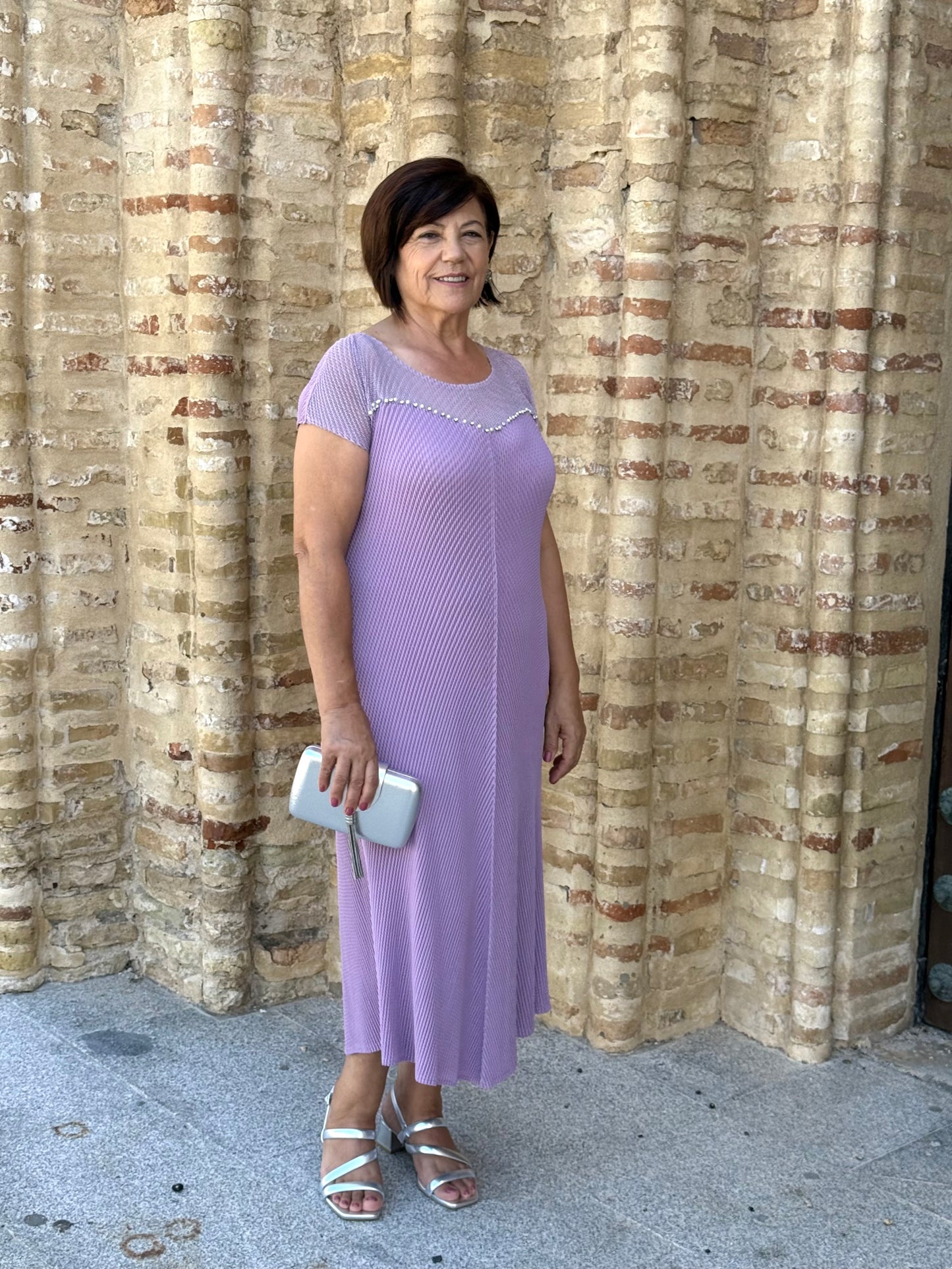 Vestido Alira Malva