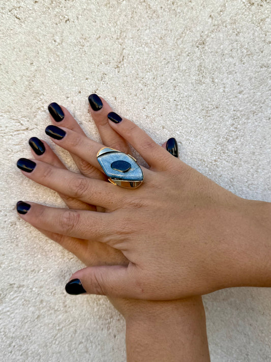 Anillo Eclipse Dorado