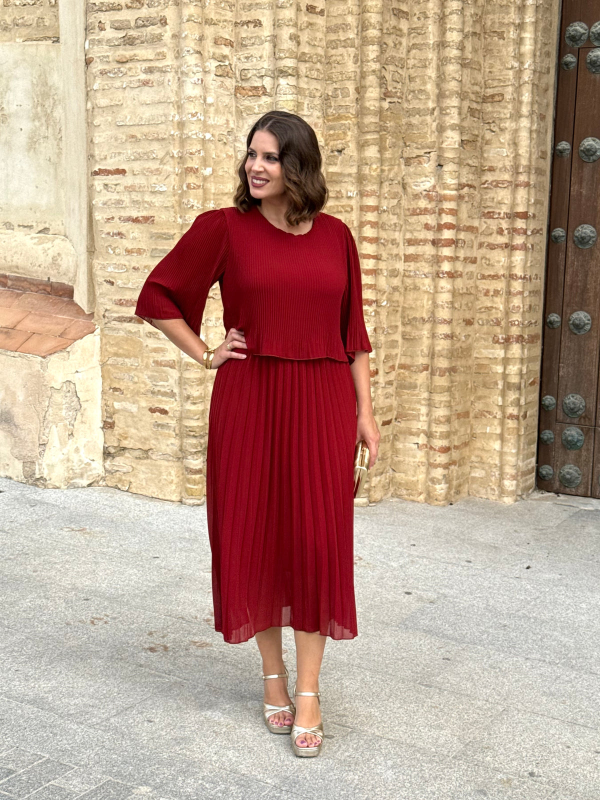 Vestido Altea Teja