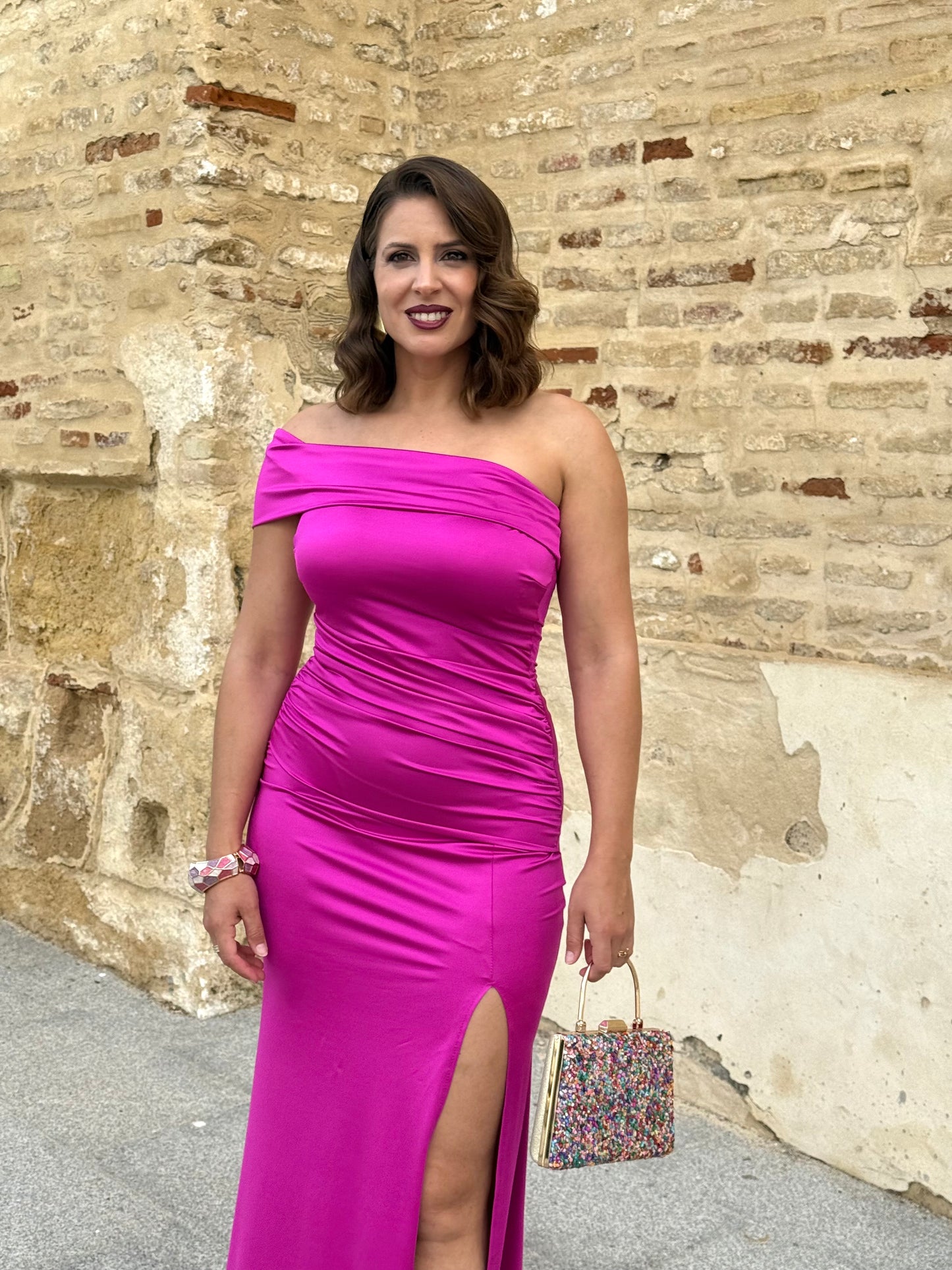 Vestido Vania Buganvilla