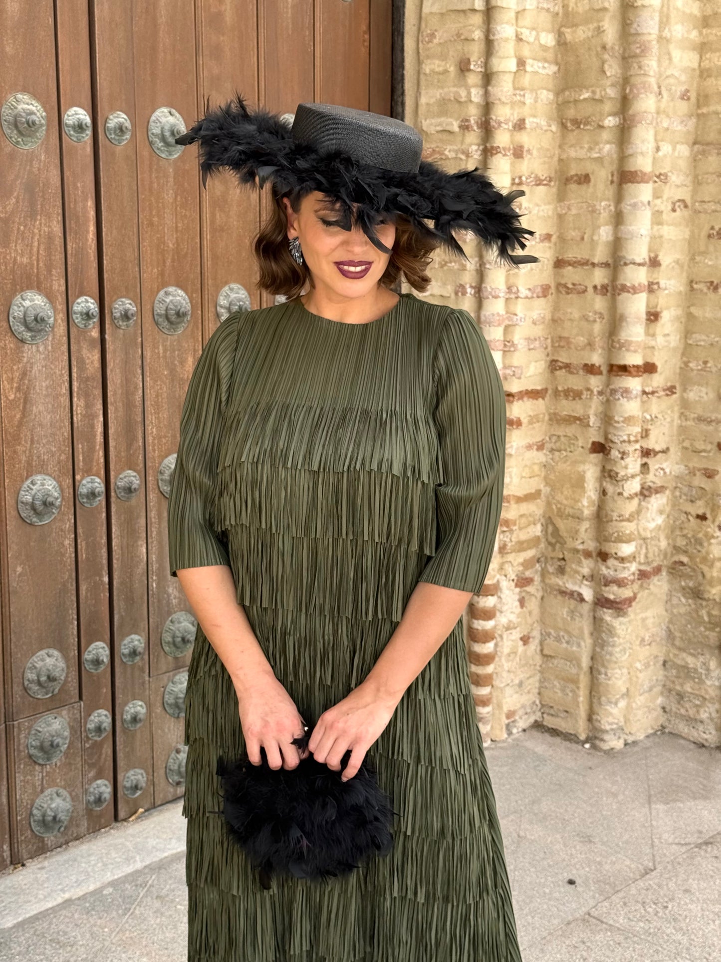 Vestido Almira Verde Kaki