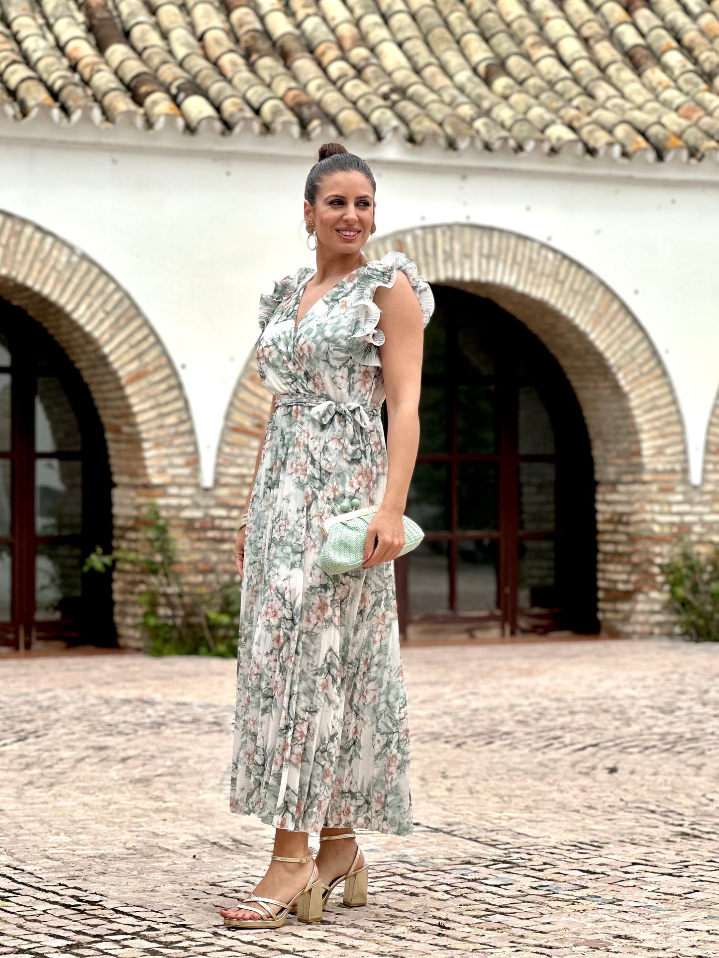 Vestido Luz Verde