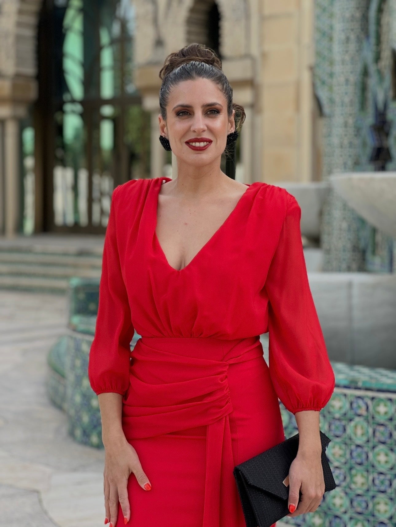 Vestido Zuheros Rojo