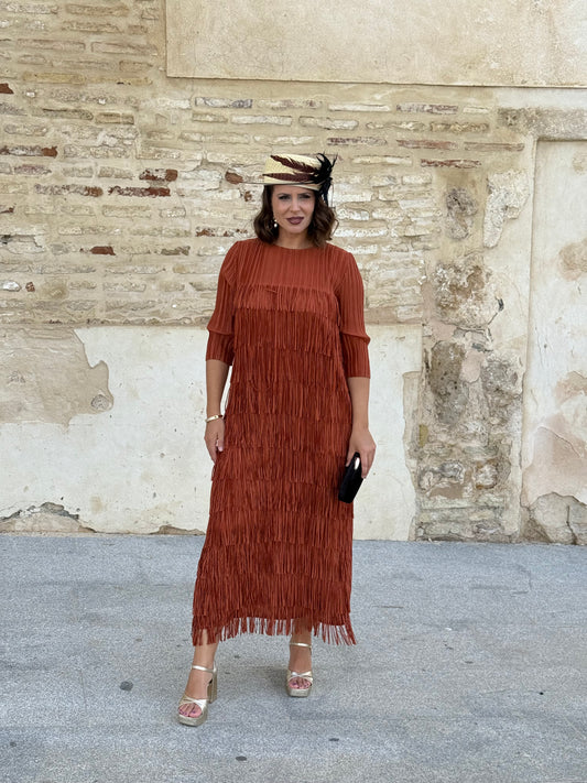 Vestido Almira Teja