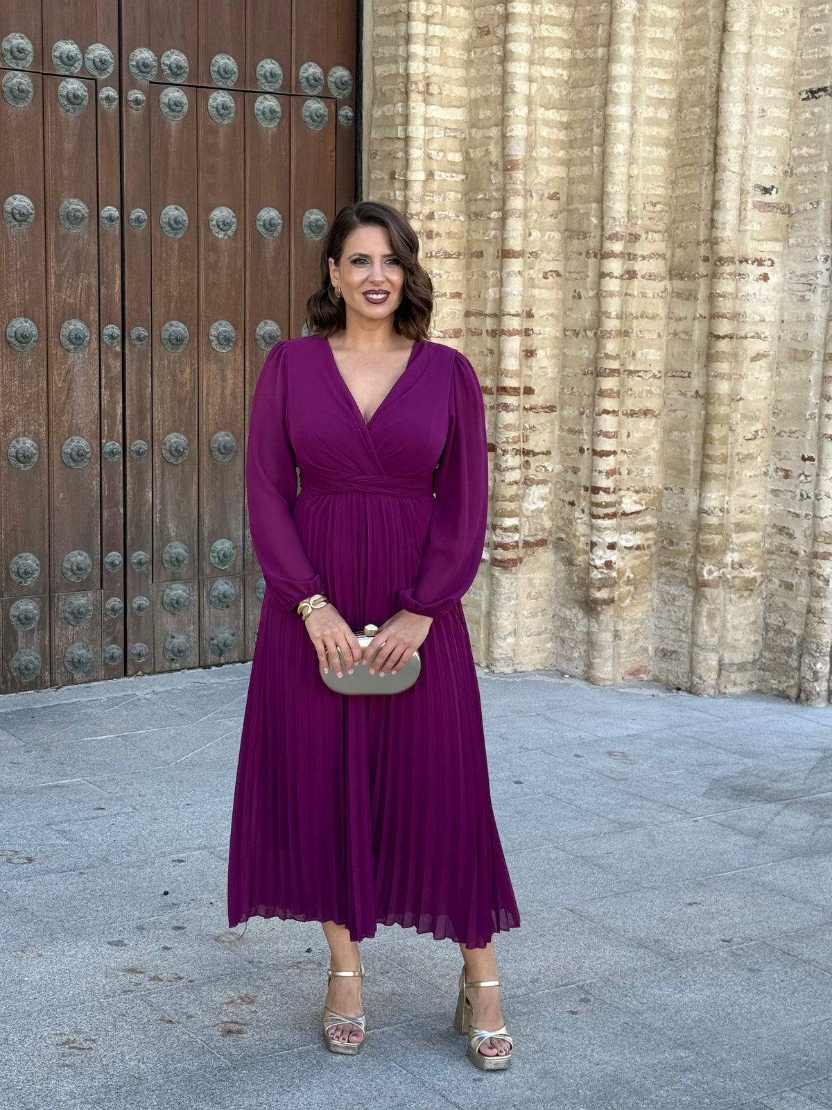 Vestido Amira Buganvilla