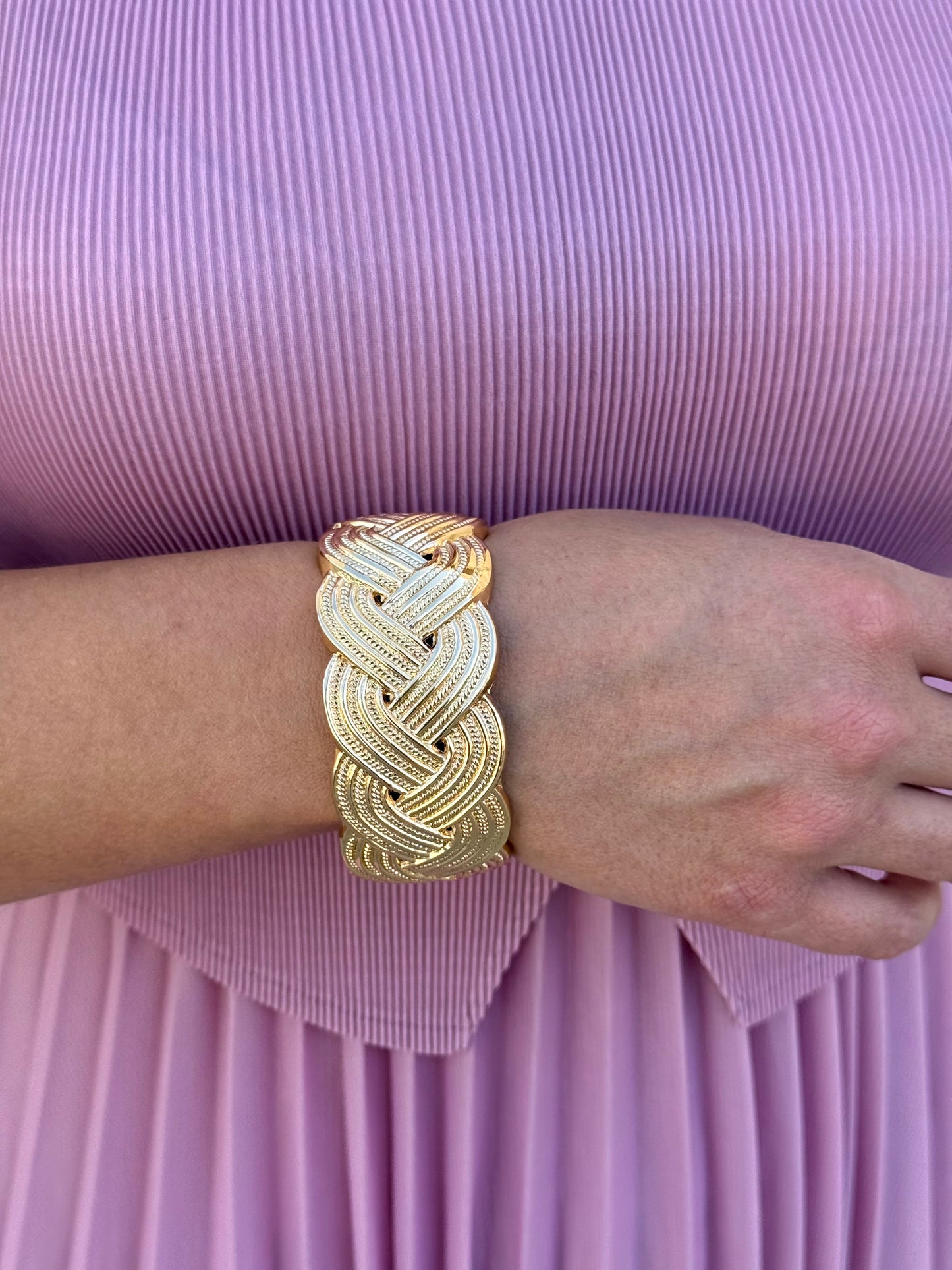 Pulsera Nazaret Dorado