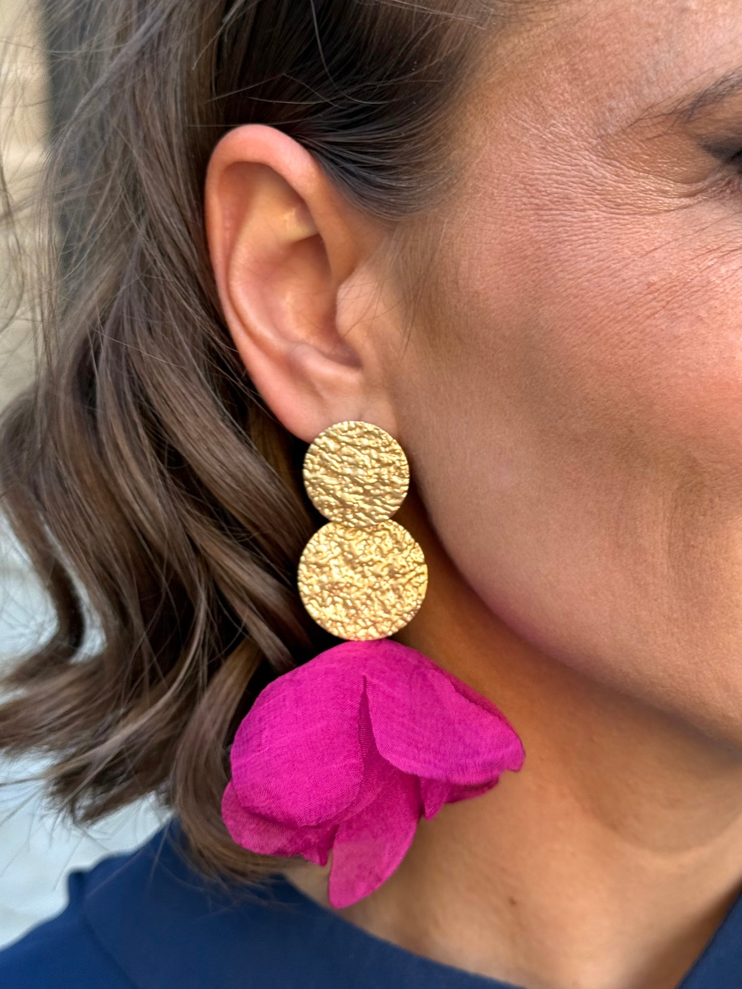Pendientes Cris Buganvilla