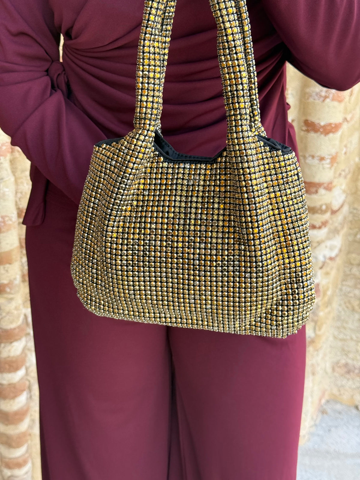 Bolso Leyenda Dorado