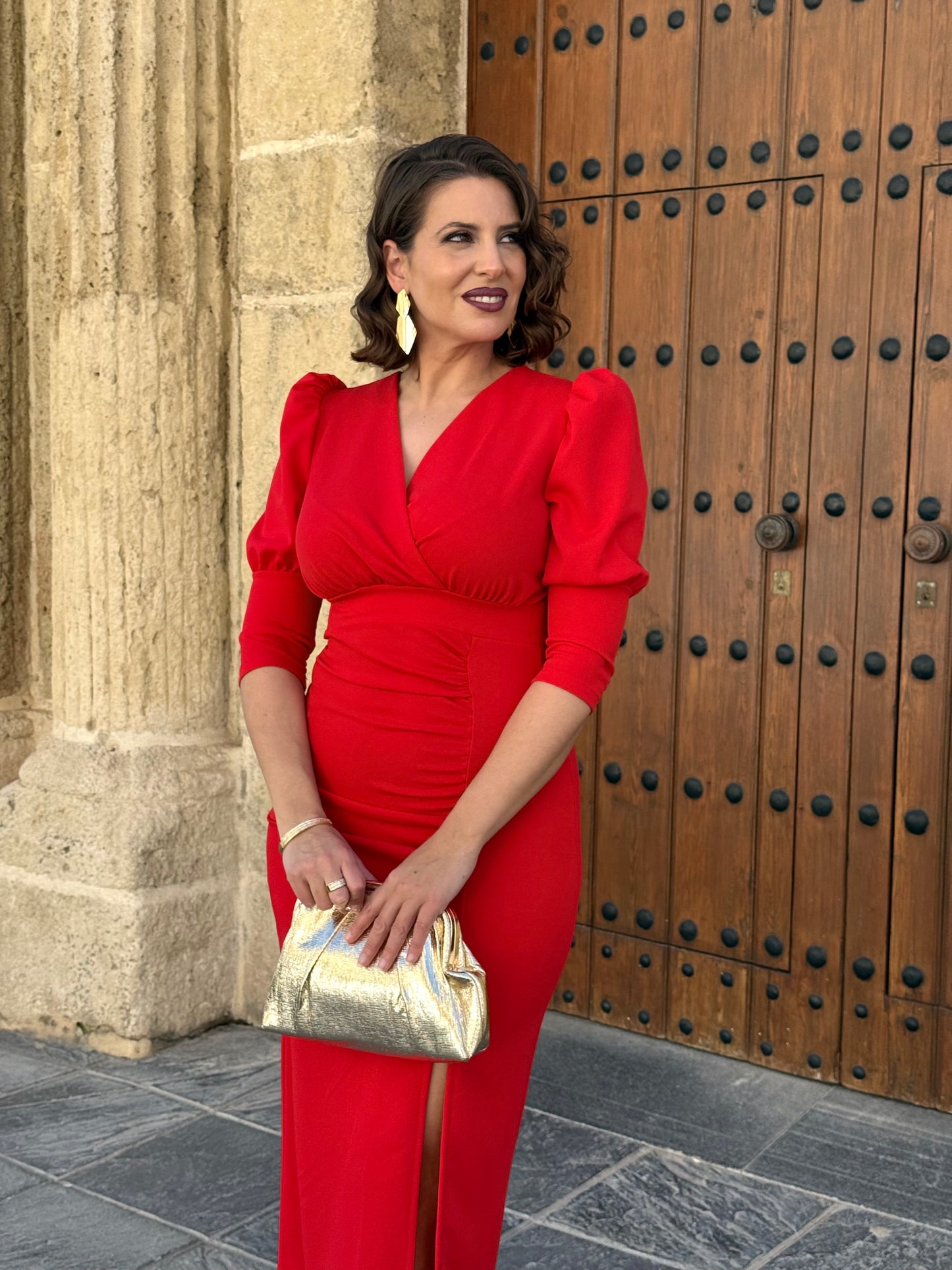 Vestido Floria Rojo