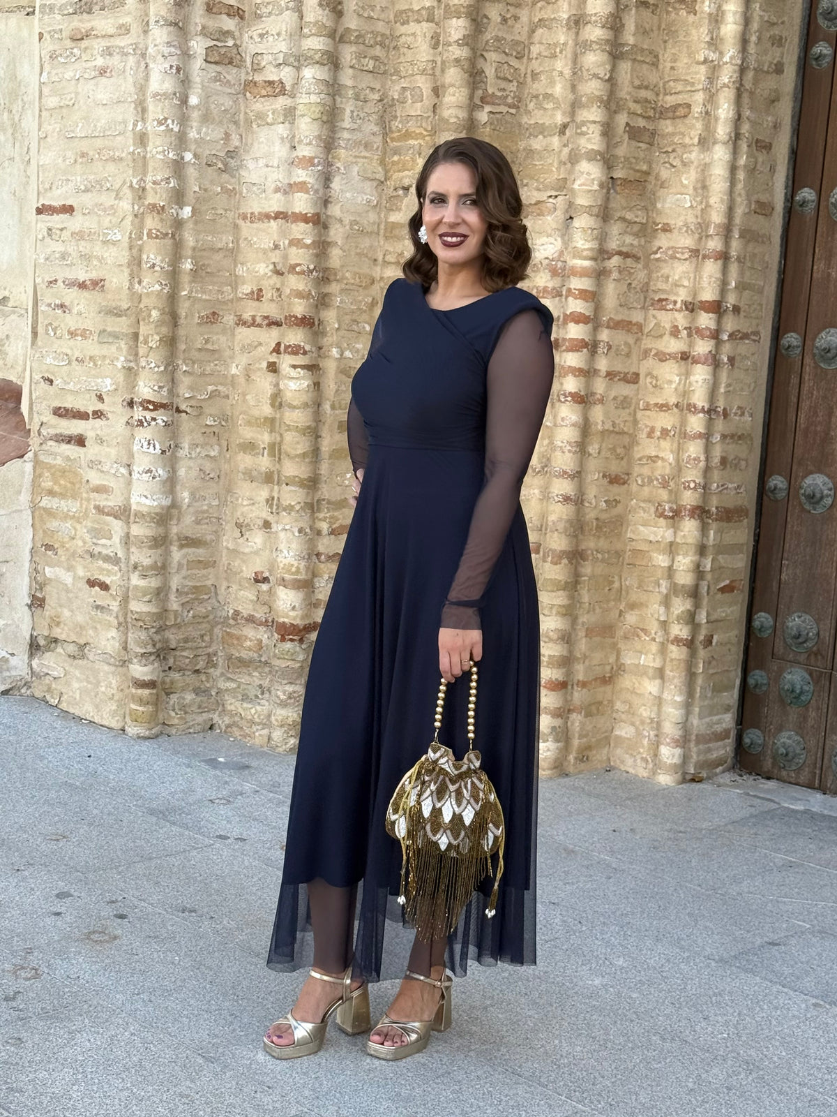 Vestido Dulcinea Marino