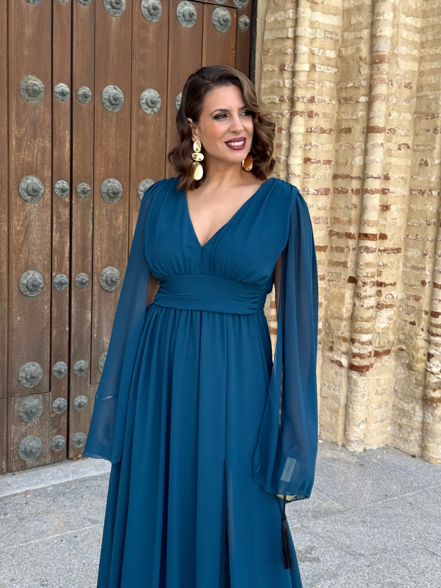 Vestido Antonela Petróleo