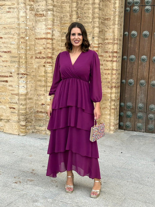 Vestido Salomé Buganvilla