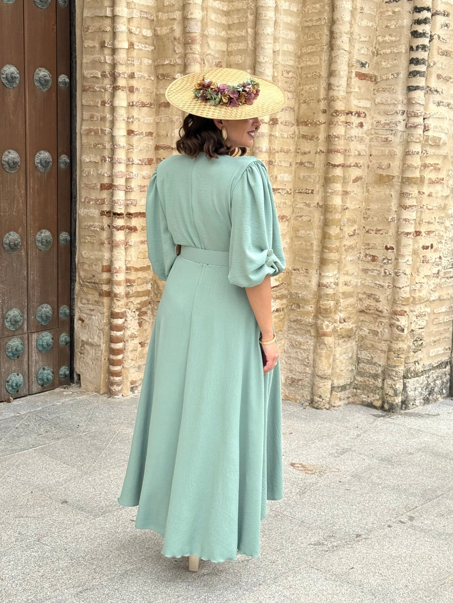 Vestido Toscana Agua Mar