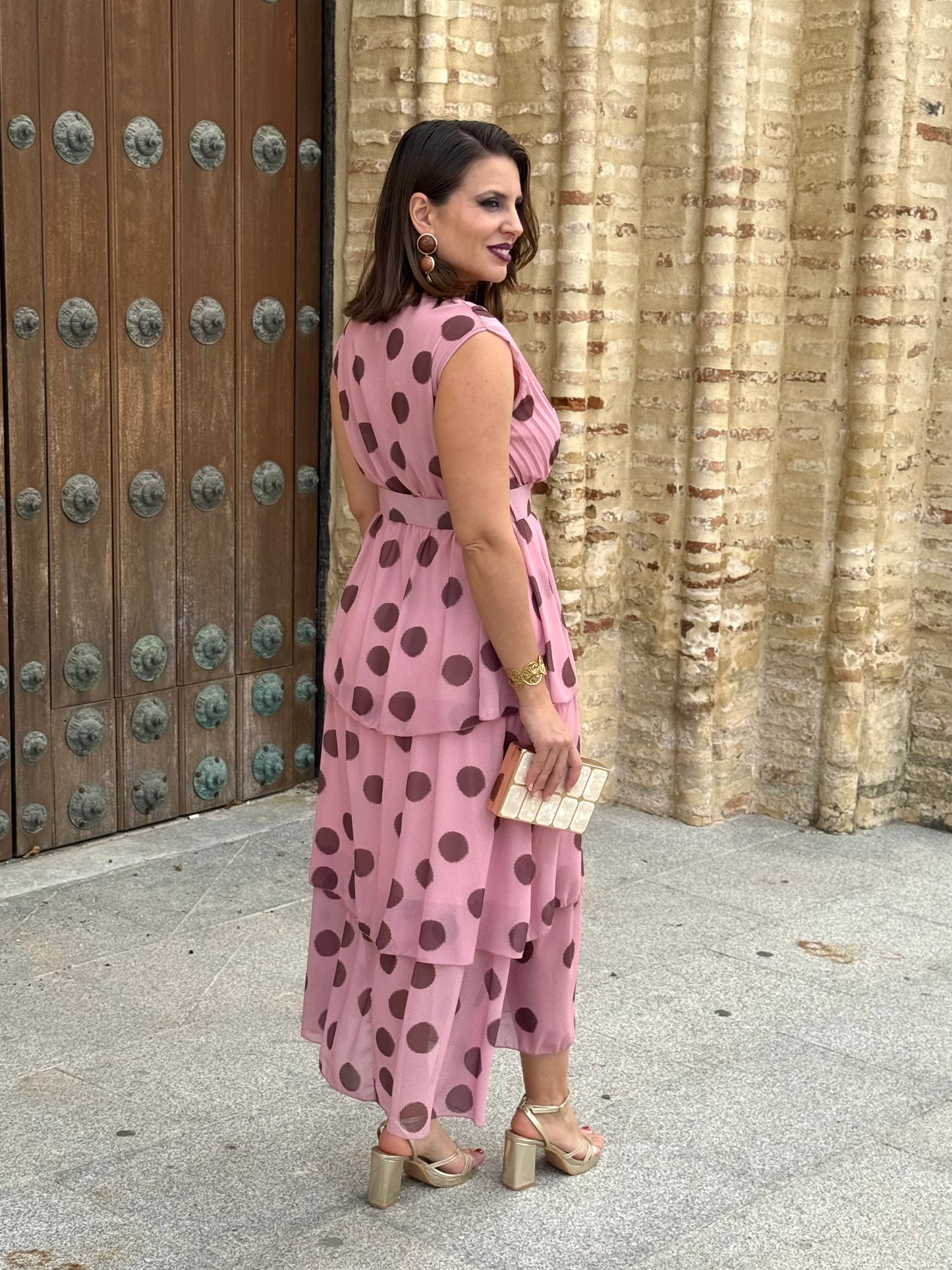 Vestido Candela Rosa