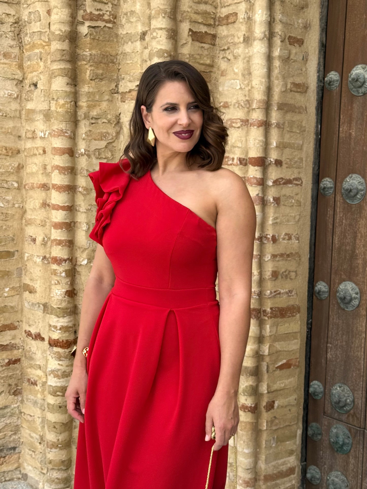 Vestido Nayara Rojo
