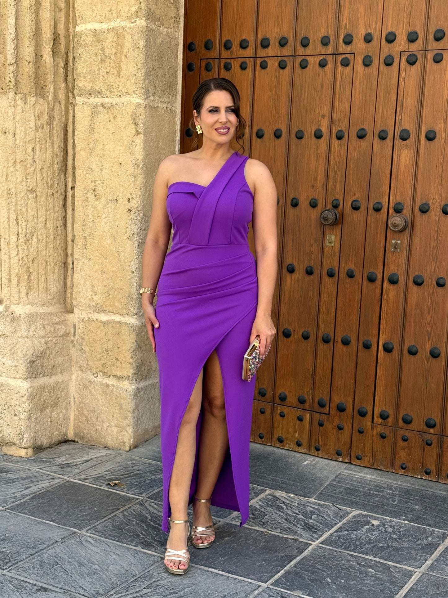 Vestido Dafne Morado