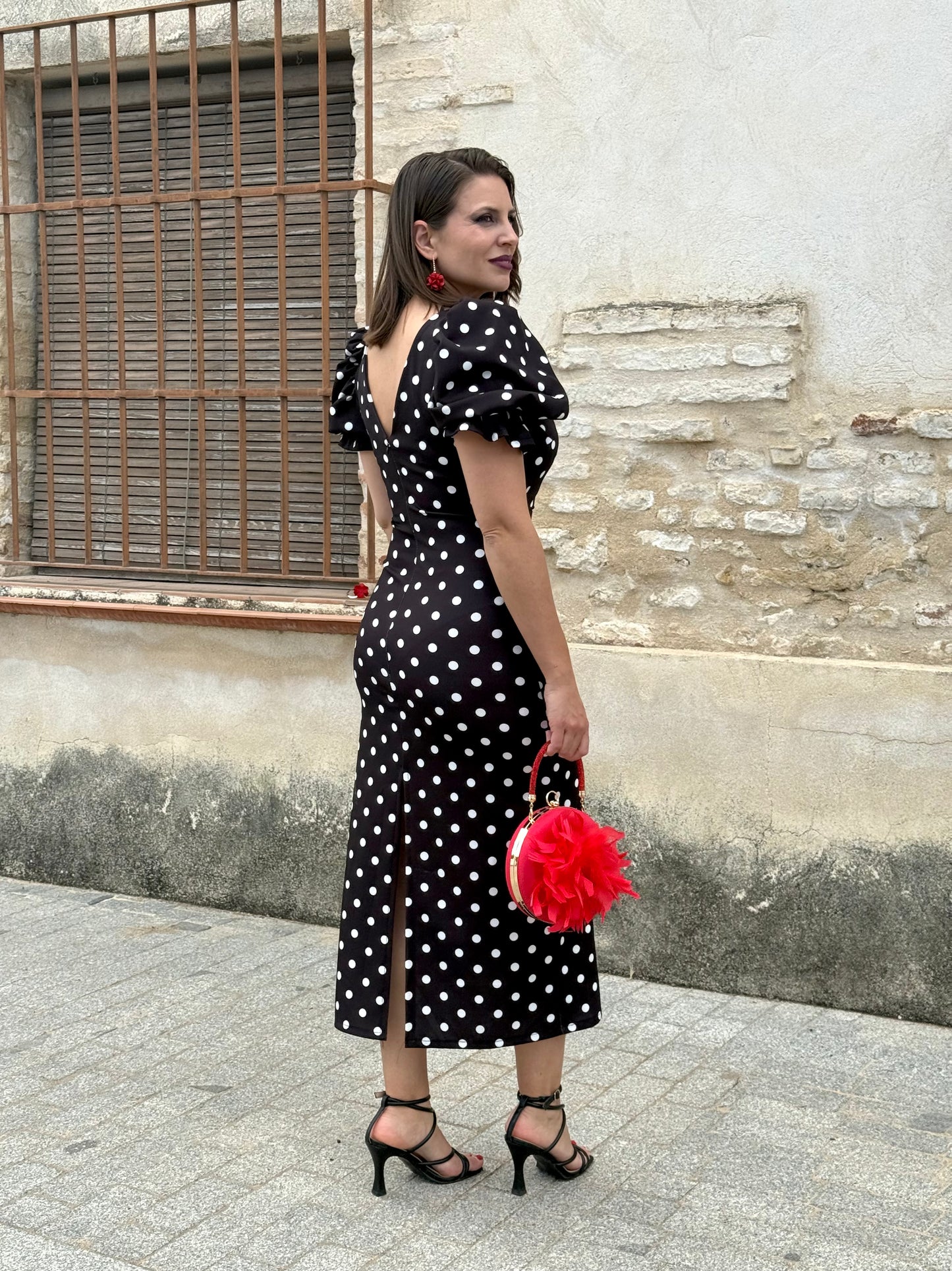 Vestido Mónaco Lunar Negro